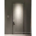 Aluminum Frame Melamine Faced MDF Interior Bedroom Door